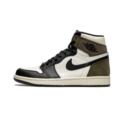 555088-105 Air Jordan 1 High Dark Mocha Sail/Dark-Mocha-Black-Black