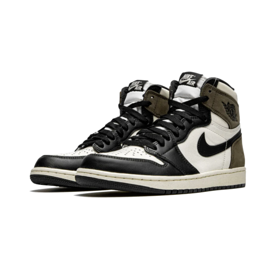 555088-105 Air Jordan 1 High Dark Mocha Sail/Dark-Mocha-Black-Black