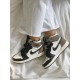 555088-105 Air Jordan 1 High Dark Mocha Sail/Dark-Mocha-Black-Black