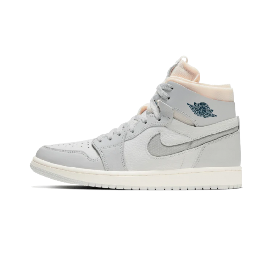 DH4268-001 Air Jordan 1 High Zoom Air Cmft London Gray Photondust/Lightsmokegray-Grayfog