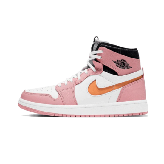 CT0979-601 Air Jordan 1 High Zoom Air Cmft Pink Glaze Pink Glaze/Cactuse Flower-White-Sail 