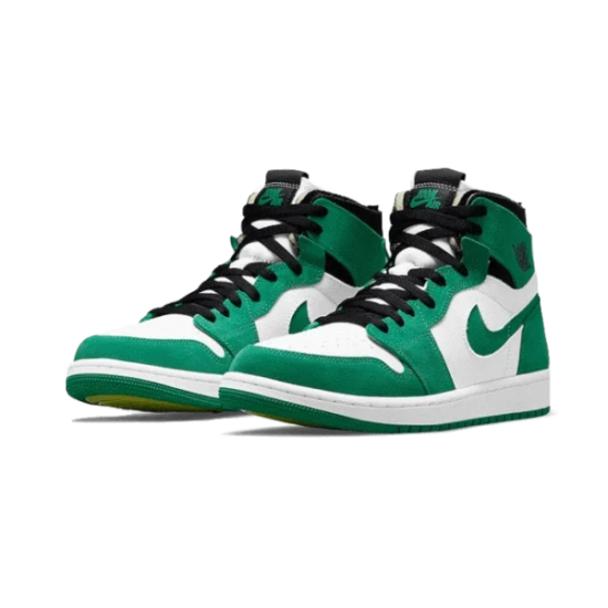 CT0978-300 Air Jordan 1 High Zoom Air Cmft Stadium Green Stadiumgreen/Black/White-Ghostgreen