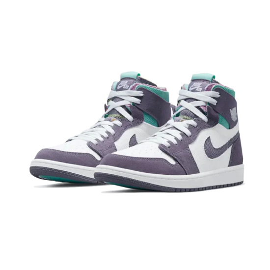 CT0978-150 Air Jordan 1 High Zoom Air Cmft Tropical Twist White/Daybreak-Tropical Twist 