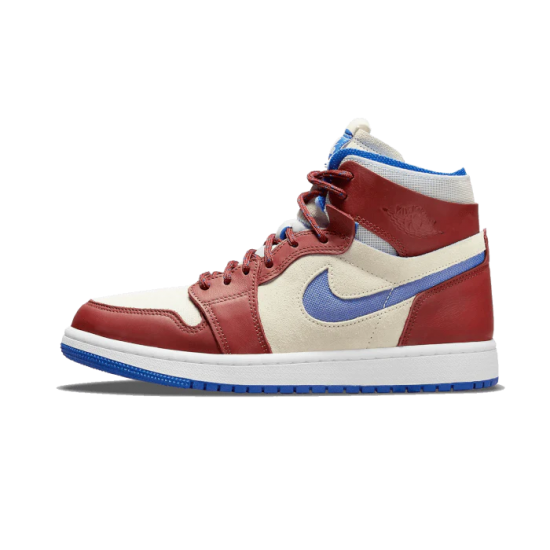 CT0979-104 Air Jordan 1 High Zoom Cmft Team Red Sail/Teamred/Blue/White