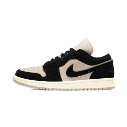 DC0774-003 Air Jordan 1 Low Black Guava Ice Black/Black-On Fushsia