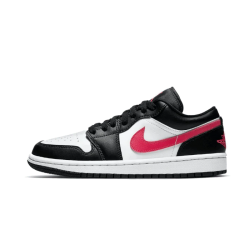 DC0774-004 Air Jordan 1 Low Black Siren Red Black/Siren Red-White 