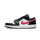 DC0774-004 Air Jordan 1 Low Black Siren Red Black/Siren Red-White 