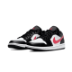 DC0774-004 Air Jordan 1 Low Black Siren Red Black/Siren Red-White 