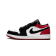 553558-116 Air Jordan 1 Low Black Toe White/Black-Gymred