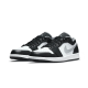 553558-040 Air Jordan 1 Low Black White Particle Gray Black/Particlegray-White