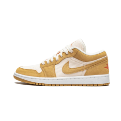 DH7820-700 Air Jordan 1 Low Corduroy Corduroy/Quartzorange/White