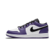 553558-500 Air Jordan 1 Low Court Purple Black-White/Courtpurple