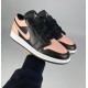 553558-500 Air Jordan 1 Low Crimson Tint Black-White/Courtpurple