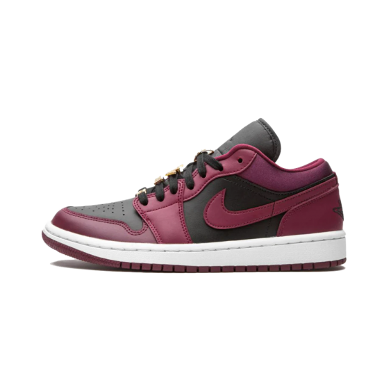 DB6491-600 Air Jordan 1 Low Dark Beetroot Dark-Beetroot/Black-White 