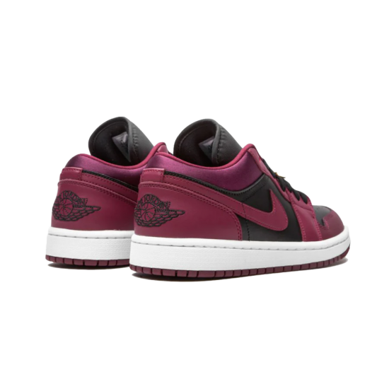 DB6491-600 Air Jordan 1 Low Dark Beetroot Dark-Beetroot/Black-White 