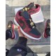 DB6491-600 Air Jordan 1 Low Dark Beetroot Dark-Beetroot/Black-White 