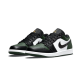 553558-371 Air Jordan 1 Low Green Toe Noble Green/White/Black/Pollen