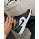 553558-371 Air Jordan 1 Low Green Toe Noble Green/White/Black/Pollen