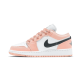 553560-800 Air Jordan 1 Low Light Arctic Rose Lightarticrose/White/Black