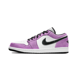 CK3022-503 Air Jordan 1 Low Light Purple White/Light-Purple 