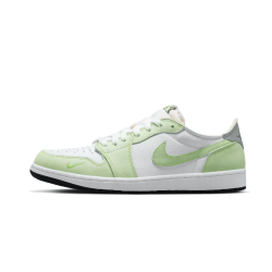 DM7837-103 Air Jordan 1 Low Og Ghost Green White/Ghost Green-Black 