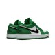 553558-30 Air Jordan 1 Low Pine Green Pinegreen/Black-White