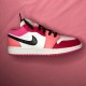 553560-162 Air Jordan 1 Low Pink Red Pink/Pink-White-Black 