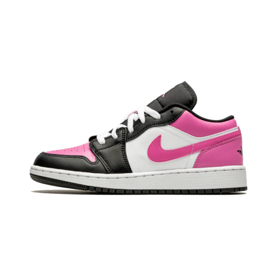 554723-106 Air Jordan 1 Low Pinksicle White/Pinksicle-Black 