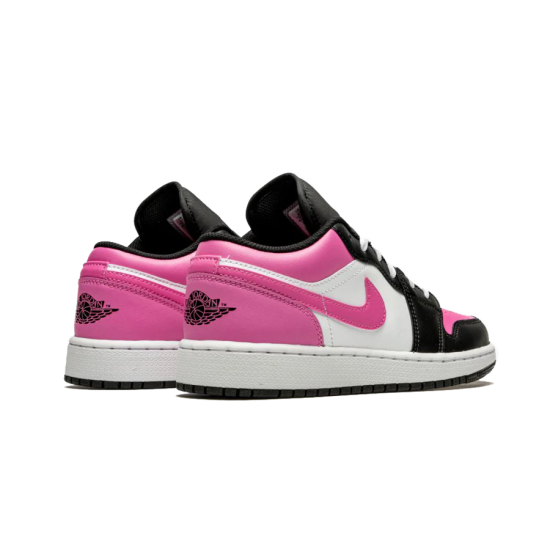 554723-106 Air Jordan 1 Low Pinksicle White/Pinksicle-Black 