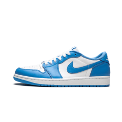 CJ7891-401 Air Jordan 1 Low Sb Unc Dark Powder Blue/Dark Powder Blue-White