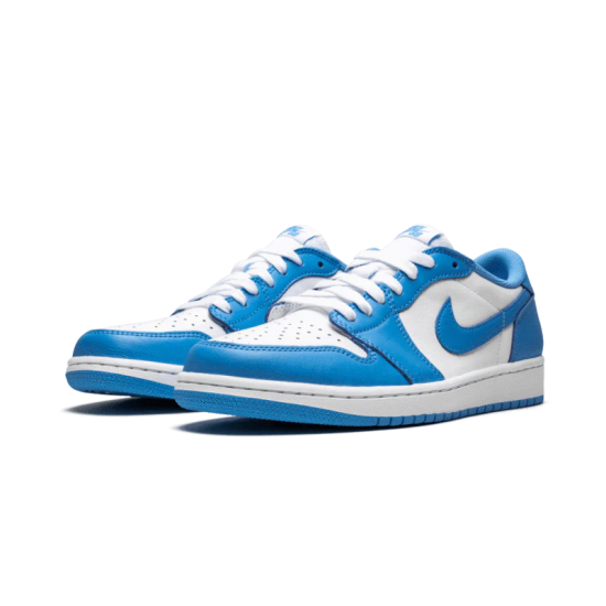 CJ7891-401 Air Jordan 1 Low Sb Unc Dark Powder Blue/Dark Powder Blue-White