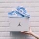 CJ7891-401 Air Jordan 1 Low Sb Unc Dark Powder Blue/Dark Powder Blue-White