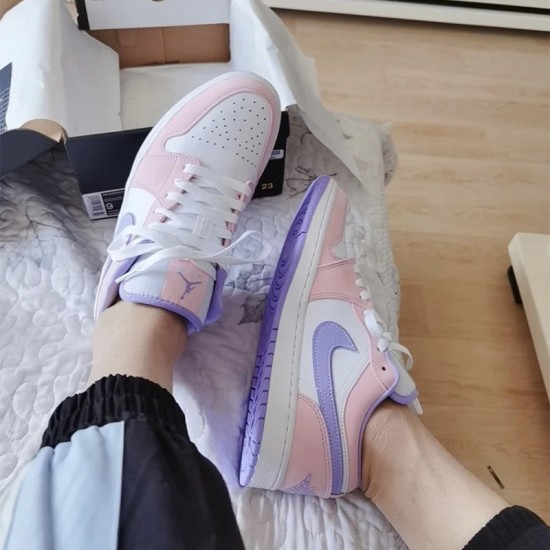 CK3022-600 Air Jordan 1 Low Se Arctic Punch Arctic Punch/Purple Pulse/White 