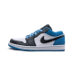 CK3022-004 Air Jordan 1 Low Se Laser Blue Black/Black-Laser Blue-White