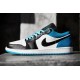 CK3022-004 Air Jordan 1 Low Se Laser Blue Black/Black-Laser Blue-White