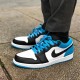 CK3022-004 Air Jordan 1 Low Se Laser Blue Black/Black-Laser Blue-White