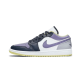 DJ4342-400 Air Jordan 1 Low Se Purple Magenta Cyan Purple/Blue/White