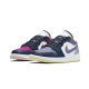 DJ4342-400 Air Jordan 1 Low Se Purple Magenta Cyan Purple/Blue/White