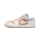 DN6999-100 Air Jordan 1 Low Tan Gum White/Tan Gum 