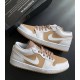 DN6999-100 Air Jordan 1 Low Tan Gum White/Tan Gum 