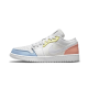 CU6909-100 Air Jordan 1 Low To My First Coach Sail/Summit White/Citron