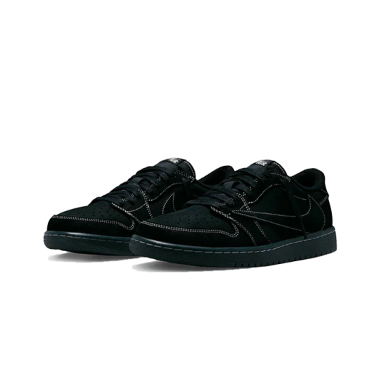 DM7866-001 Air Jordan 1 Low Travis Scott Black Phantom Black