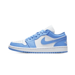 AO9944-441 Air Jordan 1 Low Unc University Blue/University Blue-White