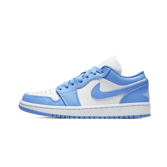 AO9944-441 Air Jordan 1 Low Unc University Blue/University Blue-White