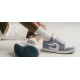 553558-053 Air Jordan 1 Low Vintage Grey Stealth/White/Sail