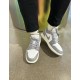 553558-053 Air Jordan 1 Low Vintage Grey Stealth/White/Sail