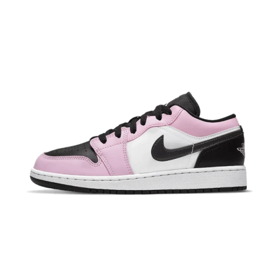 554723-601 Air Jordan 1 Low White Light Arctic Pink Lightarcticpink/White/Black