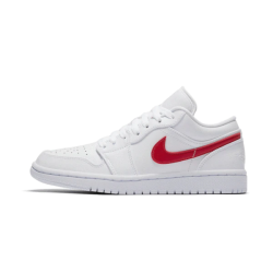 AO9944-161 Air Jordan 1 Low White University Red White/Universityred-White