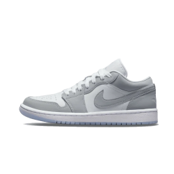 DC0774-105 Air Jordan 1 Low Wolf Grey Wolf Gray/Blue/White 