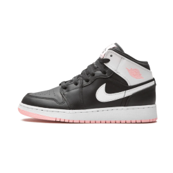 554725-440 Air Jordan 1 Mid Arctic Pink Black Racer Blue